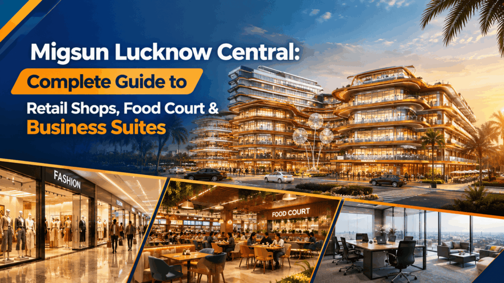 Migsun Lucknow Central Complete Guide to Retail Shops, Food Court & Business Suites